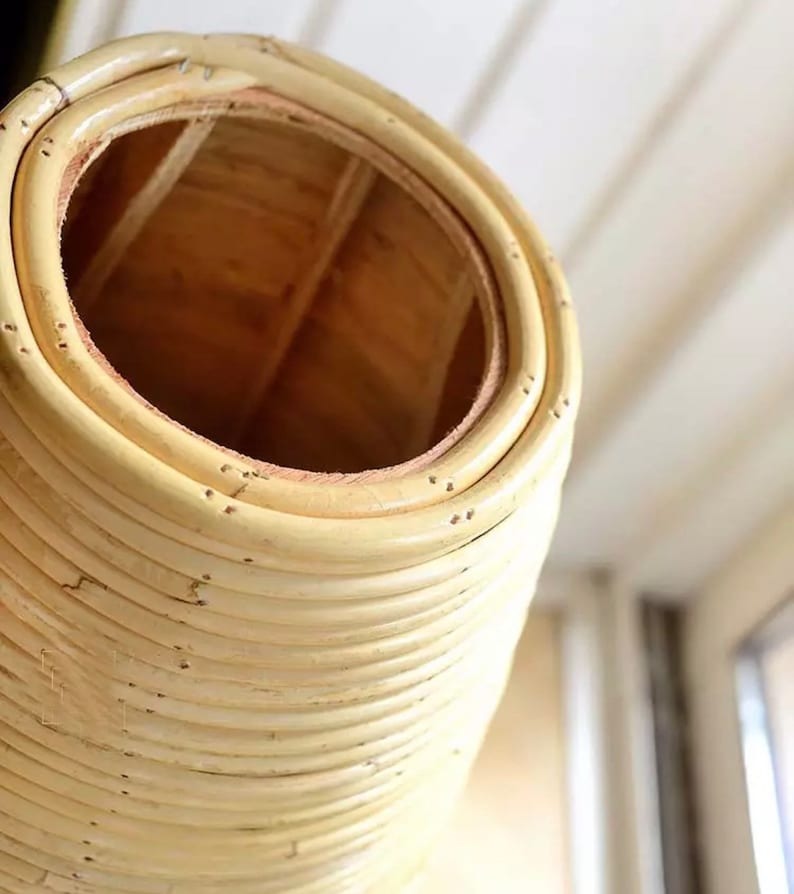 The Nordic Bamboo Floor Vase Croft Home Decor