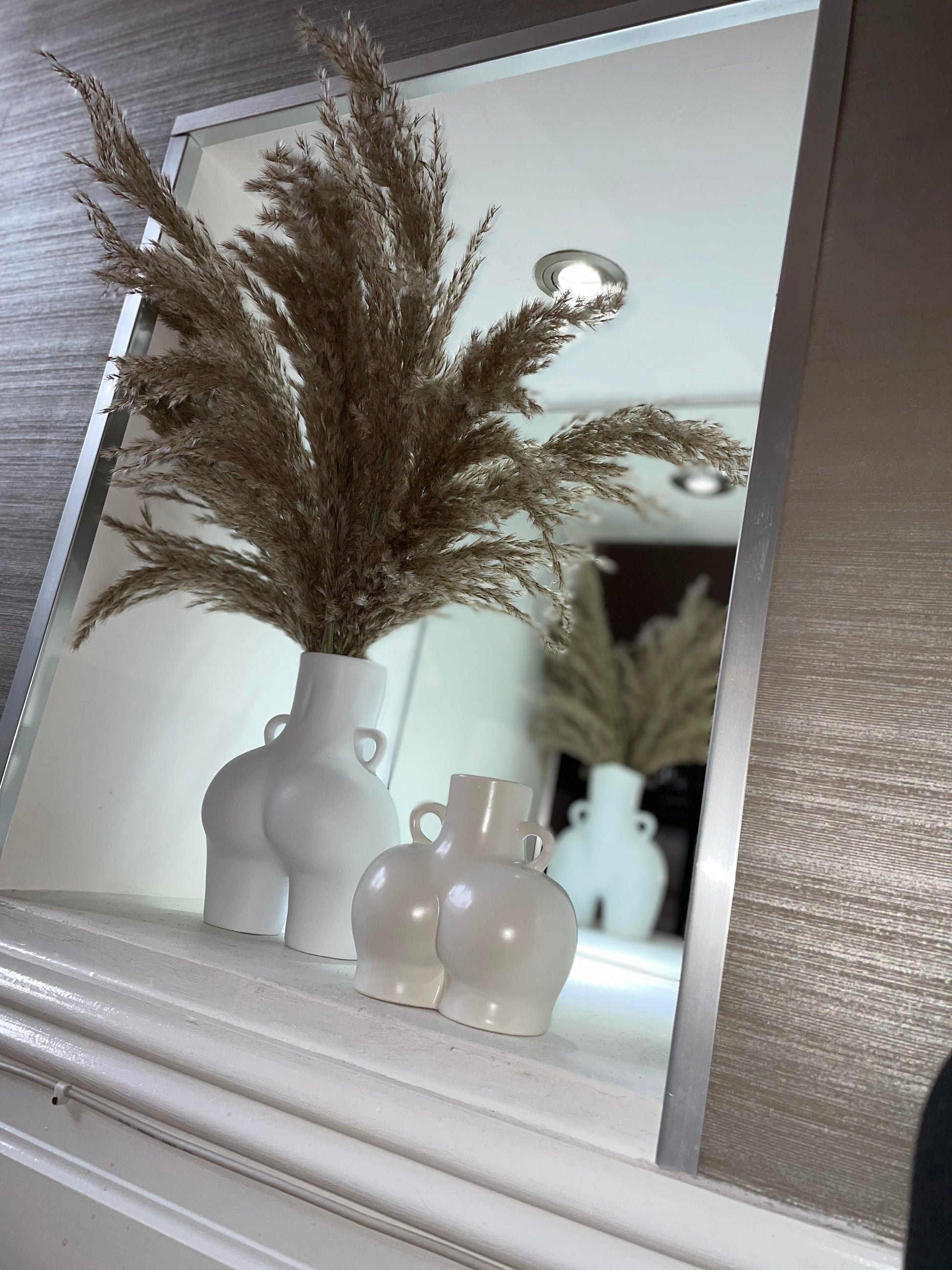 White Luxury Cheeky Bum Vase Croft Home Decor
