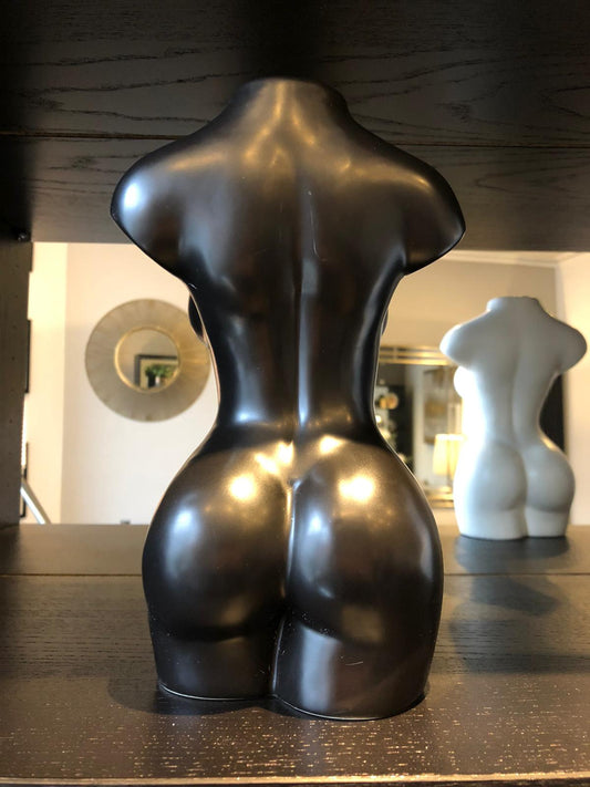Black Female Nude Body Vase