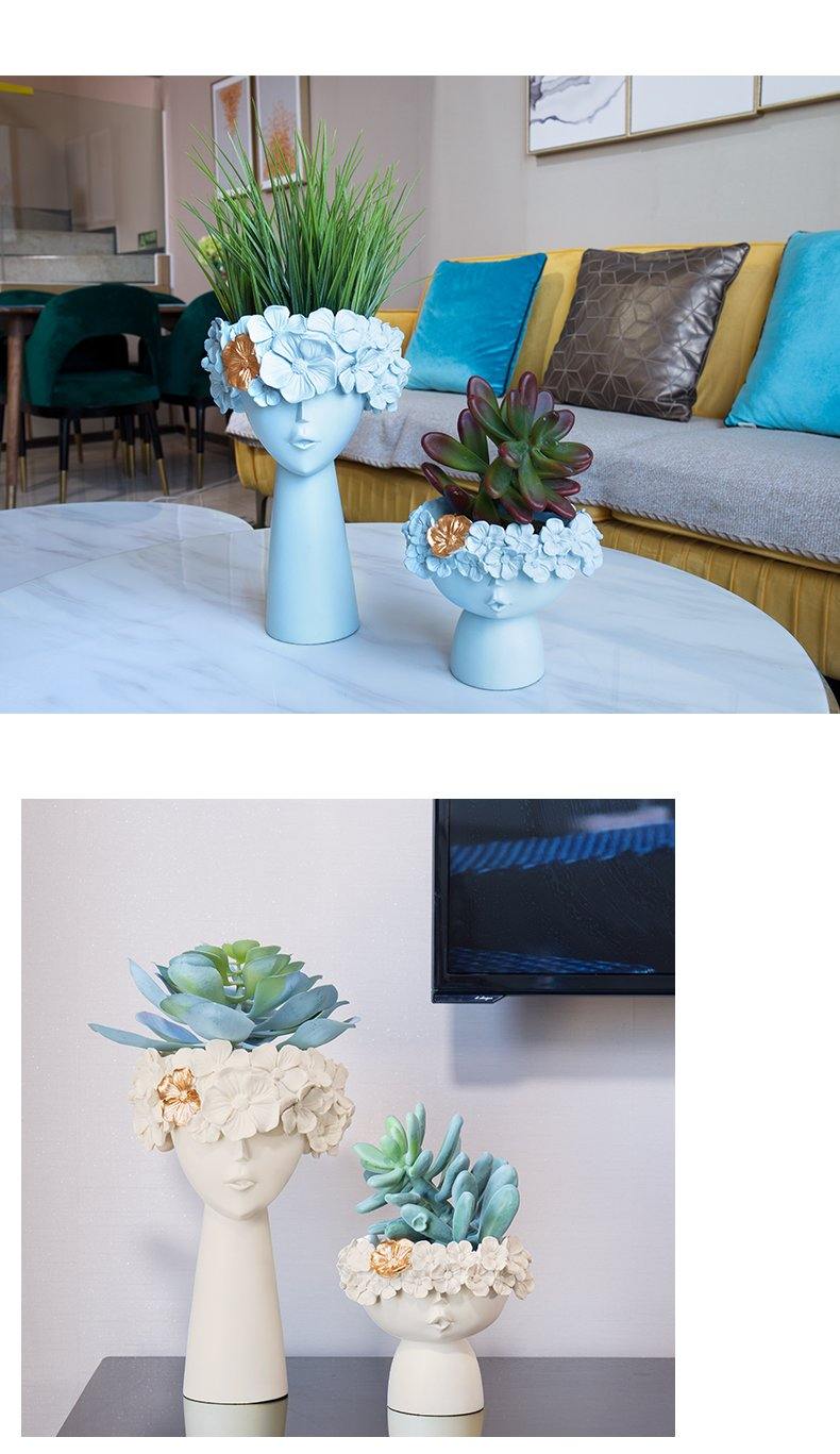 Nordic Flower Fairy Vase Set.