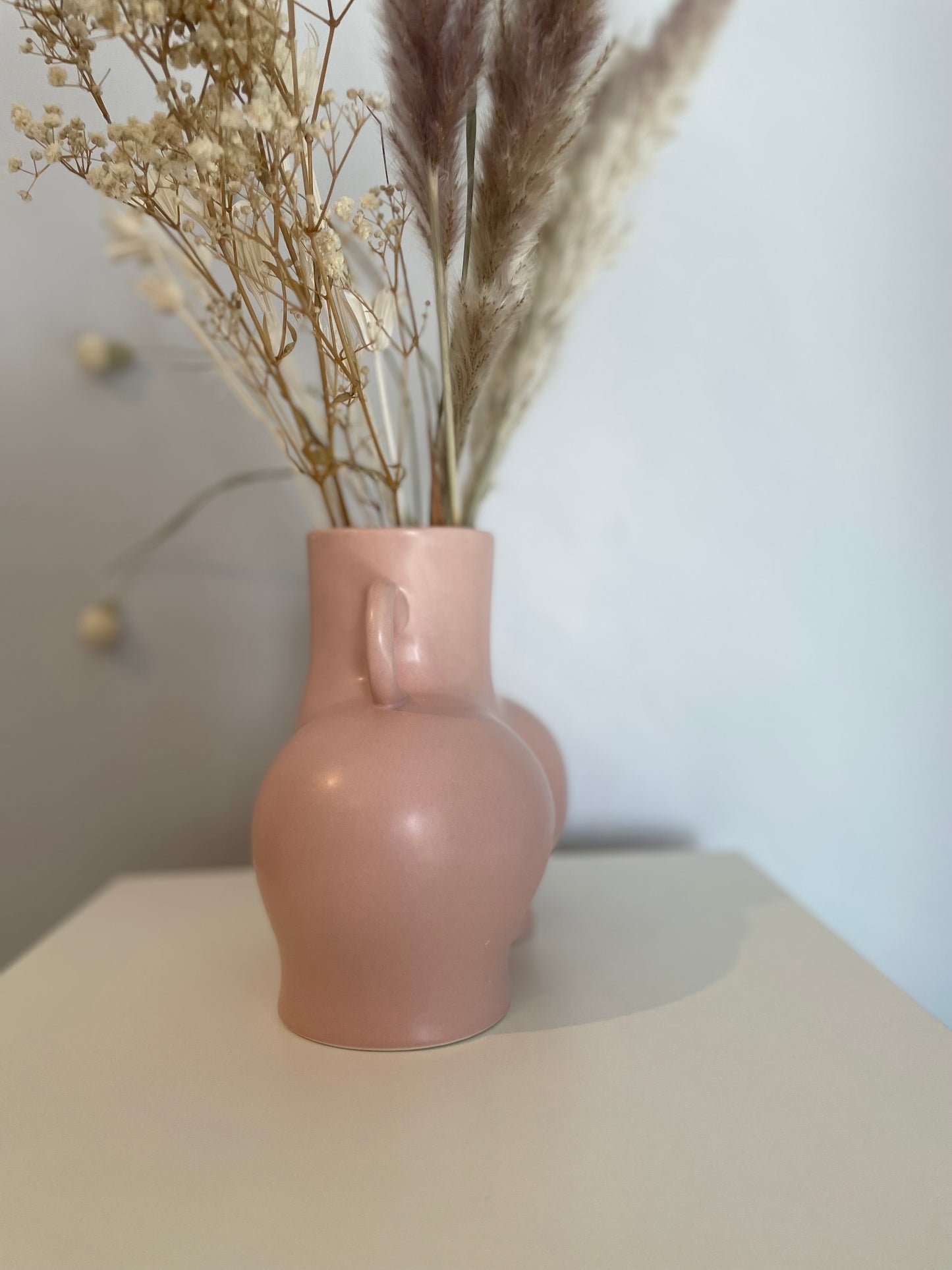 Pink Thick Hip Luxury Bum Vase